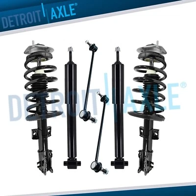 Front Struts w/ Coil Spring Sway Bars Rear Shocks Kit for 2003 - 2014 Volvo XC90 - Image 1 of 4