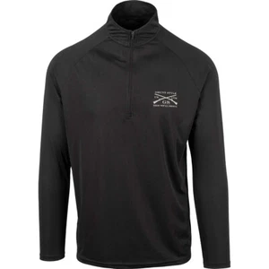 Grunt Style Quarter Zip Jacket - Black - Picture 1 of 4