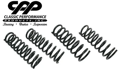 1958-1964 CHEVY CAR FRONT  AND REAR DROP LOWERED COIL SPRINGS IMPALA - Image 1 of 4