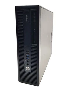 HP EliteDesk 705 G1 SFF AMD A8 7600B 8GB Ram 500GB HDD DVDRW Desktop - Afbeelding 1 van 3