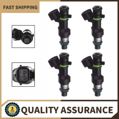 Conjunto de 4 injetores de combustível adequados para Nissan 2009-2014 Cube 1.8L 2013-2017 NV200 2.0L - Imagem 1 de 4