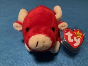 Ty Beanie Baby Snort - MWMT (Bull 1995) (SP) - Bild 1 von 7