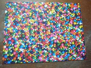 HALLMARK Vtg 2002 COLORFUL BALLS 400 PC JIGSAW PUZZLE in BAILED LIDDED TIN EUC - Picture 1 of 12
