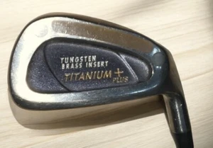 Yonex TITANIUM Plus Brass Insert 6 Iron RH Golf Club Graphite Regular Flex 37.5” - Picture 1 of 7