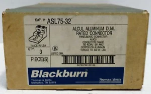 Thomas & Betts / Blackburn ASL75-32 Aluminum Dual Rated Connector - Picture 1 of 3