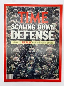 1990 Time Magazine February 12 Scaling Down Defense Newsstand High Grade - Picture 1 of 3