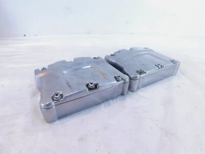 Harley Polished Twin Cam Touring Dyna & Softail Cylinder Head Cover Rocker Boxes - Image 1 of 4