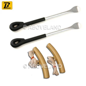 2pcs Tire Iron Spoon Lever Tool change + Wheel Rim Edge Protector Saver tyre - Picture 1 of 1