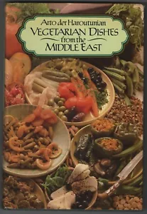 Middle Eastern Vegetarian Cookbook Haroutunian Arto der VEGETARIAN DISHES - Foto 1 di 16