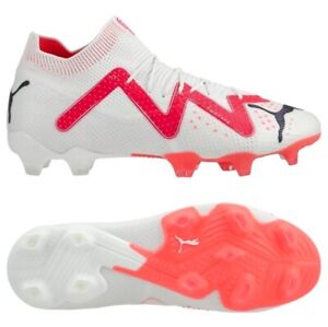 Puma Future Ultimate FG AG Soccer Cleats Shoes White 107355-01 Mens Size 11.5