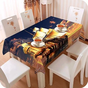 3D Sailing 789 Tablecloth Table Cover Cloth Birthday Party Event AJ WALLPAPER AU - Picture 1 of 1