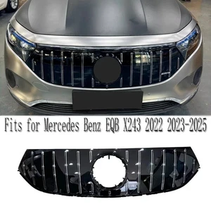 Parrilla de malla superior para parachoques delantero compatible con Mercedes Benz EQB X243 2022-2025 - Imagen 1 de 7