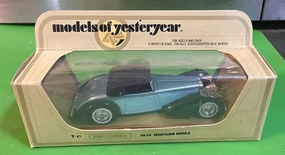 Matchbox Lesney Hispano Suiza 1:58 - Modelos de antaño - 1978 ¡NUEVO EN CAJA! Foto 1 de 2