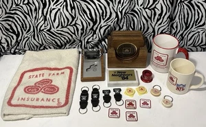 Lote de Posavasos/Tazas/Reloj/Llavero/Imán Coleccionables SEGURO DE GRANJA ESTATAL de Colección - Imagen 1 de 24