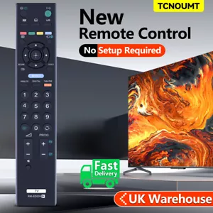 RM-ED009 Remote Control For Sony TV KDL-32V4000 KDL-32D3000 KDL-40D3500 - Picture 1 of 7