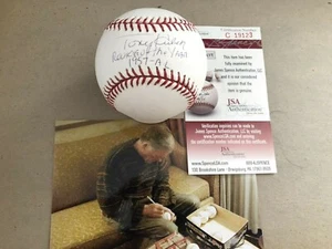 TONY KUBEK SIGNED OFFICIAL RAWLINGS MLB BASEBALL INSCRIPTION ROY 1957 AL JSA COA - Picture 1 of 8