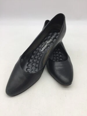 Walking Cradles Women’s Black Heeled Slip On Comfort Shoes Size 8 1/2 - Image 1 of 4