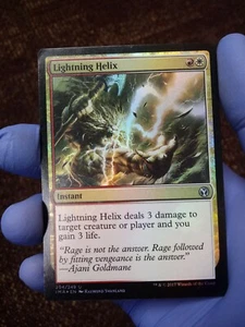 Lightning Helix x2 (1xFoil) IMA 204/249 MTG NM UNPLAYED COLLECTOR OWNED - Picture 1 of 7