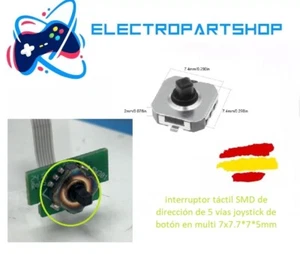 interruptor táctil SMD de dirección de 5 vías joystick de botón en multi 7x7,7*7 - Picture 1 of 1