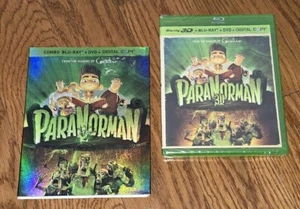 ParaNorman 3D & Bluray DVD Combo Exclusive Green Case NEW - Picture 1 of 6