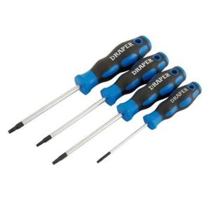 Juego de destornilladores Draper Torx 4 piezas TX-STAR AGARRE SUAVE T10 T15 T20 T25 36851 - Imagen 1 de 5