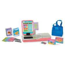 Check Out Station Play Cash Register with Play Money, 21 Pieces