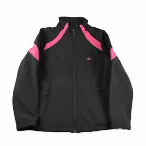 Snozu Jacket Womens Large Black Fleece Lined Full Zip Platinum Collection Snow - Picture 1 of 11