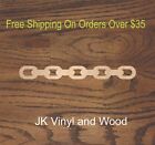 Chain, Laser Cut Wood, Wood Cutout, Craft Wood, Crafting Supply A213