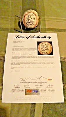 2011 California League All-Star Team Signed Baseball Zack Wheeler PSA Y01193 - Image 1 of 4