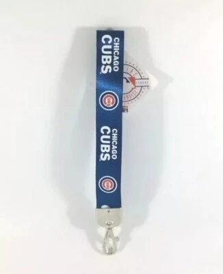 MLB Chicago Cubs Deluxe Keychain Wristlet Lanyard Key Chain Ring 7" - Image 1 of 2