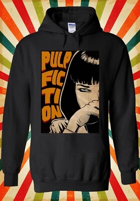 Mia Wallace Pulp Ficción Arte Divertido Hombres Mujeres Unisex Top Sudadera con Capucha Sudadera 3079 Foto 1 de 4