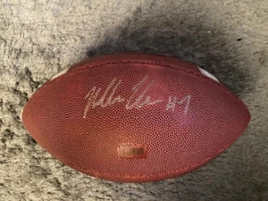 MILLER MOSS #7 USC Trojans Signed Autograph Football SOUTHERN CALIFORNIA w/PROOF - Picture 1 of 6