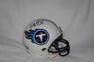 MIKE VRABEL TENNESSEE TITANS SIGNED MINI HELMET W/COA - Picture 1 of 2