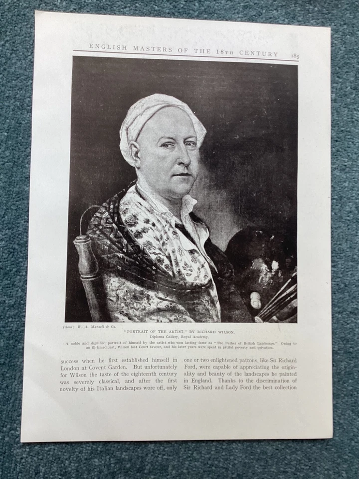 RETRATO DEL ARTISTA, por Richard Wilson, impresión Foto 1 de 1