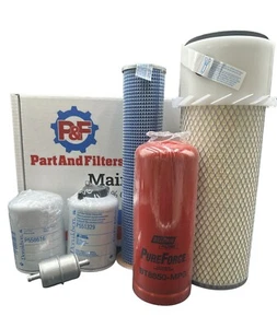 Kit de filtro P&F para CASE 580 Super K con motor 4-390 (No turbo) - Imagen 1 de 2