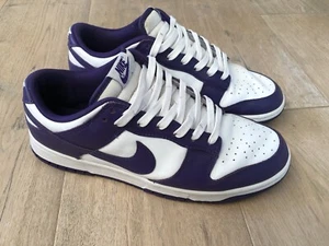 Nike Dunk Low  White Court Purple  Gr.44,5 ( US 10,5 ) Top Zustand - Bild 1 von 16
