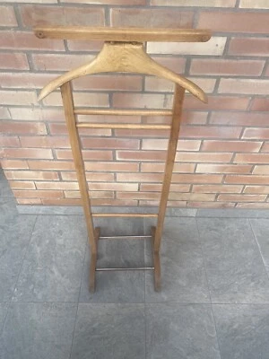 servomuto vintage legno faggio anni 60 70 design fratelli reguitti  - Immagine 1 di 4