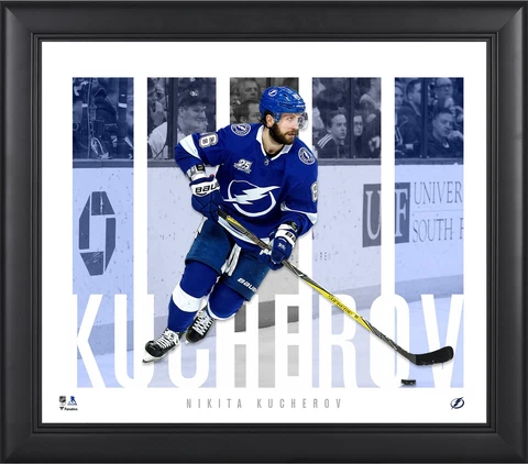 Nikita Kucherov Tampa Bay Lightning Framed 15x17 Player Panel Collage Cover