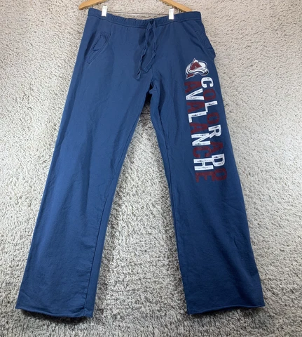 NHL Medium Colorado Avalanche Blue Sweat Pants Cover