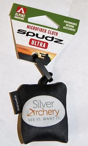 ALPINE ARCHERY SPUDZ ULTRA - LIMPIADOR DE LENTES DE BOLSILLO - ¡Negro con logotipo de SA! - Imagen 1 de 1