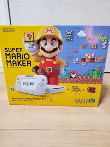 Nintendo Wii U Super Mario Maker Paquete Consola Blanca 32GB Edición Coleccionista - Imagen 1 de 6