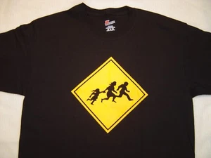 Border Crossing T-Shirt Size Large Only, New, Mexican, 5 Freeway, Yellow Sign - Picture 1 of 1