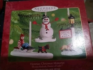 Hallmark Keepsake Ornament "VICTORIAN CHRISTMAS MEMORIES" 2001 Thomas Kinca T26 - Picture 1 of 2