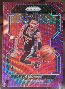 Ja Morant 2021-22 Panini Prizm Purple Wave Prizm #194 Memphis Grizzlies - Picture 1 of 2