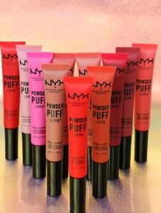 NYX Powder Puff Lippie Powder Lip Cream 12ml ~Please Choose Shade~