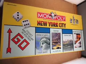 2001 Monopoly New York City Board Game Parker Brothers Complete M203 - Picture 1 of 15