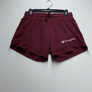 Champions Yi Tong Women's L Running Shorts Lined Maroon Athletic - Picture 1 of 11