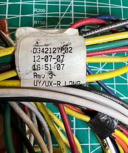 Arnés de cableado de horno largo Trane/American Standard WIR04133 D342127P02 UY/UX-R - Imagen 1 de 6