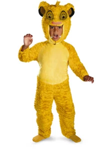Child's Boy's The Lion King Simba Deluxe Costume Small 4-6 - Picture 1 of 1