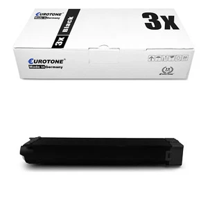 3X TÓNER Para Sharp MX-C 310 311 312 380 381 400 401 402 SC P MXC-38 GTB NEGRO - Imagen 1 de 5